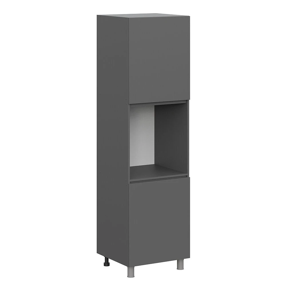 Модульная кухня прямая Денвер 1,6 м (160х216.4х60 см), графит